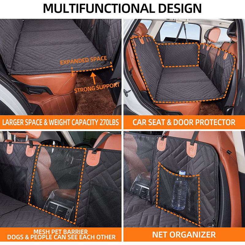 Car Dog Bed Waterproof And Hard-wearing Car Cushions For Pets