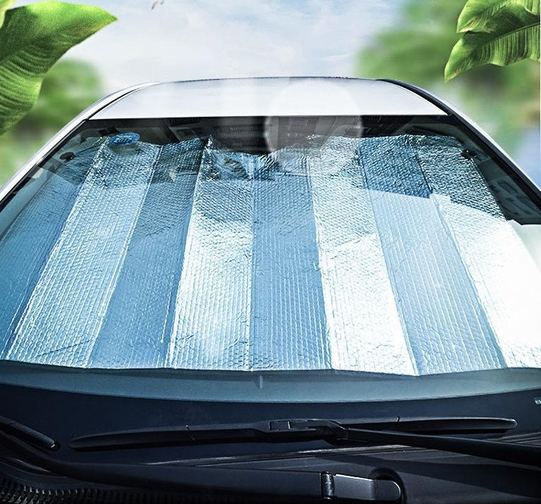 Luckybobi Automobile Sunshade Cover Car Windshield Snow Sun Shade Waterproof Protector Cover Car Front Windscreen Cover