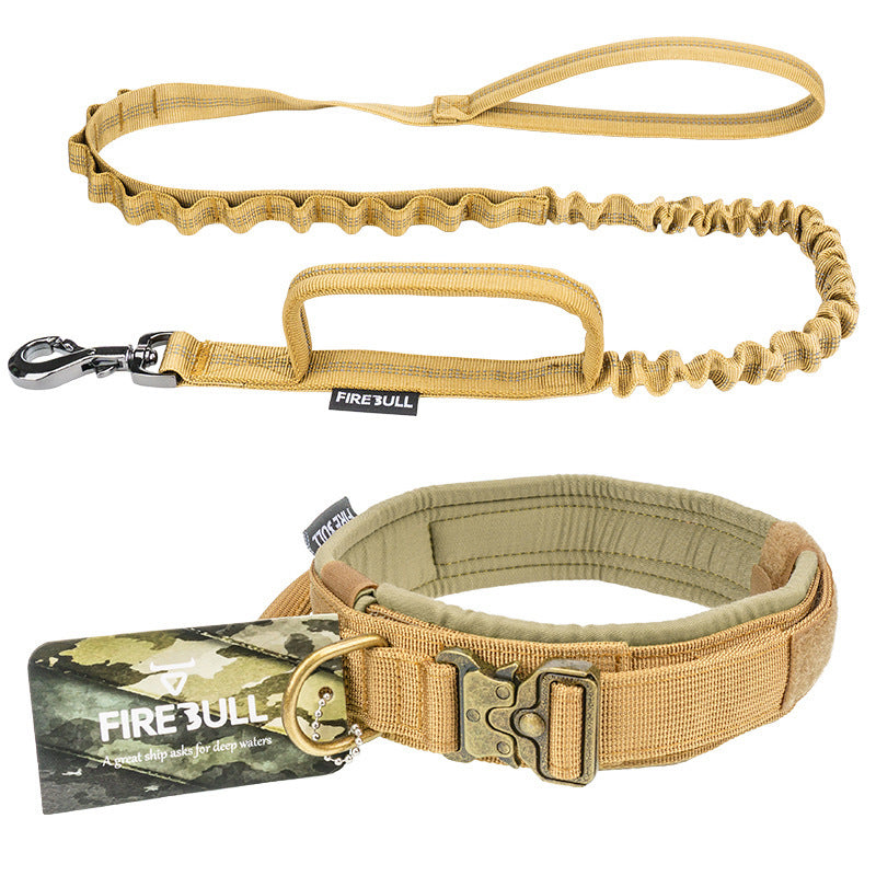 Pet tactical collar leash