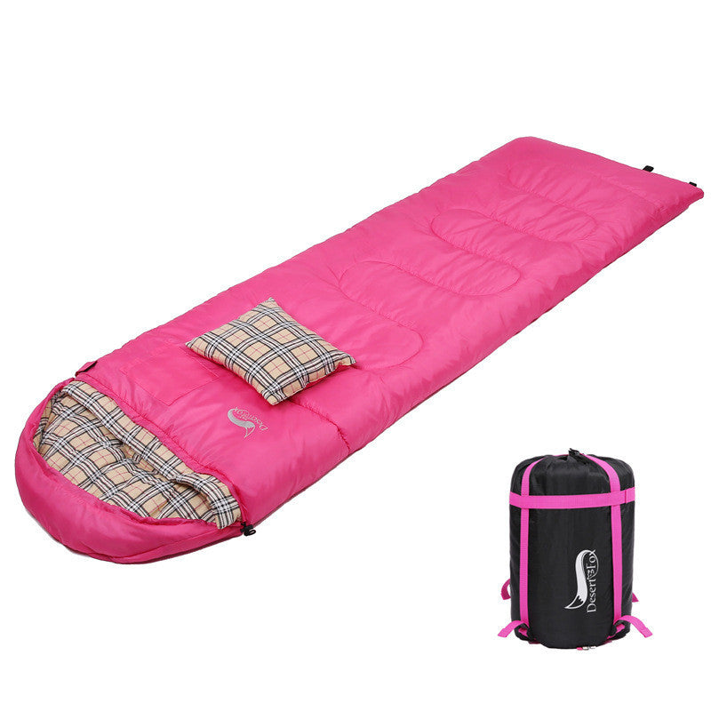 Camping Double Couple Sleeping Bag Adult Camping Lunch Break Sleeping Bag