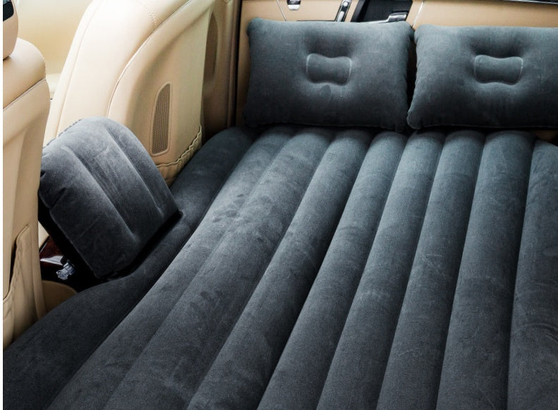 The Rear Seat Car Inflatable Bed Can Be Folded