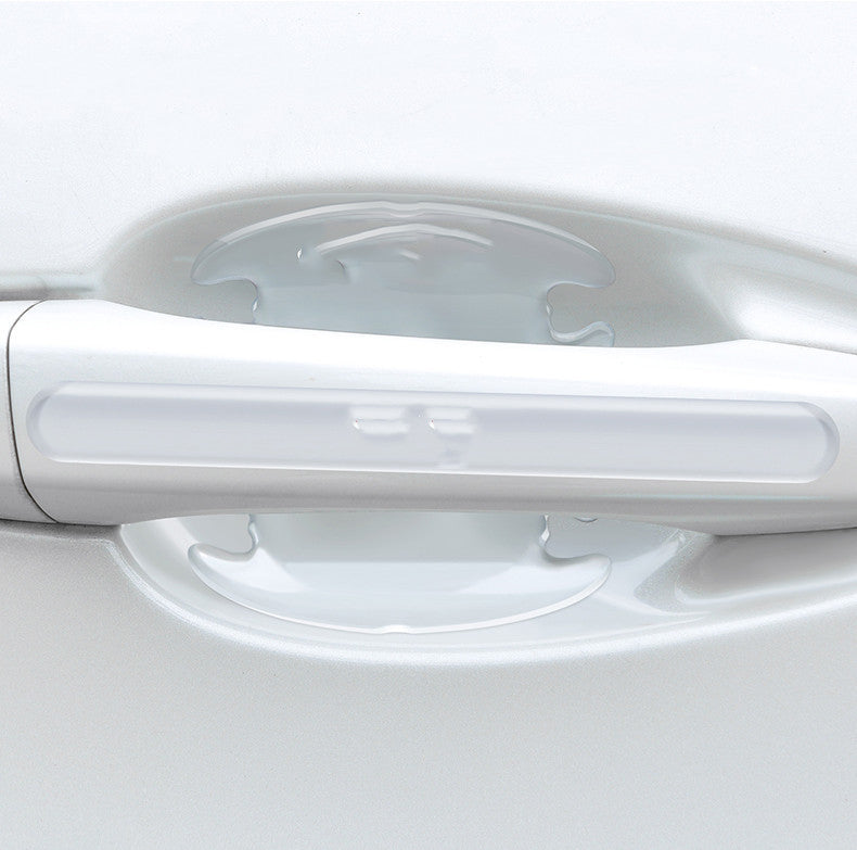 Decorative Sticker For Transparent Door Handle Of Car