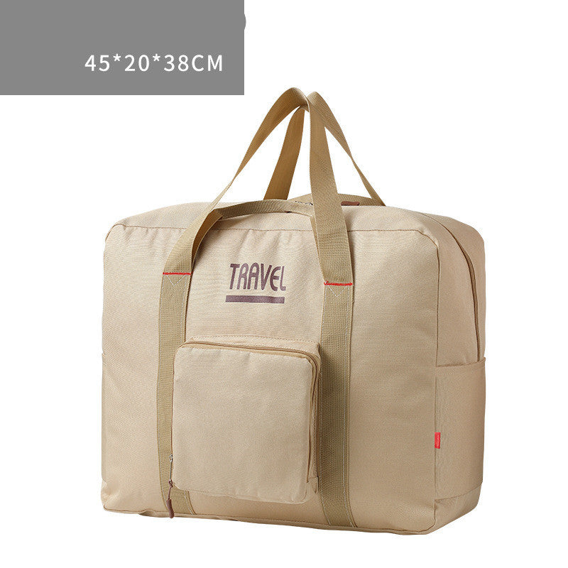 Travel Bag Luggage Storage Bag Foldable Large Capacity Men And Women Canvas Luggage Bag Trolley Bag Travel Bag Ready-To-Produce Bag