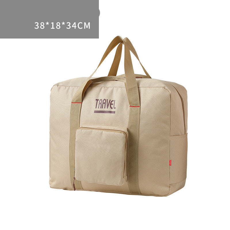 Travel Bag Luggage Storage Bag Foldable Large Capacity Men And Women Canvas Luggage Bag Trolley Bag Travel Bag Ready-To-Produce Bag