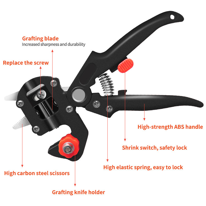 Grafting Pruning Shears For Grafting Fruit Tree Seedlings