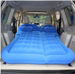 The Rear Seat Car Inflatable Bed Can Be Folded