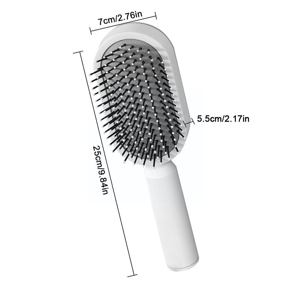 Women Fashion 3D Hair Growth Comb Hairbrush Self-Cleaning Hair Brush  Self Cleaning Hair Brush For Women Massage Scalp Promote Blood Circulation Anti Hair Loss