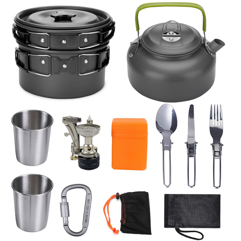 Portable camping cooker stove