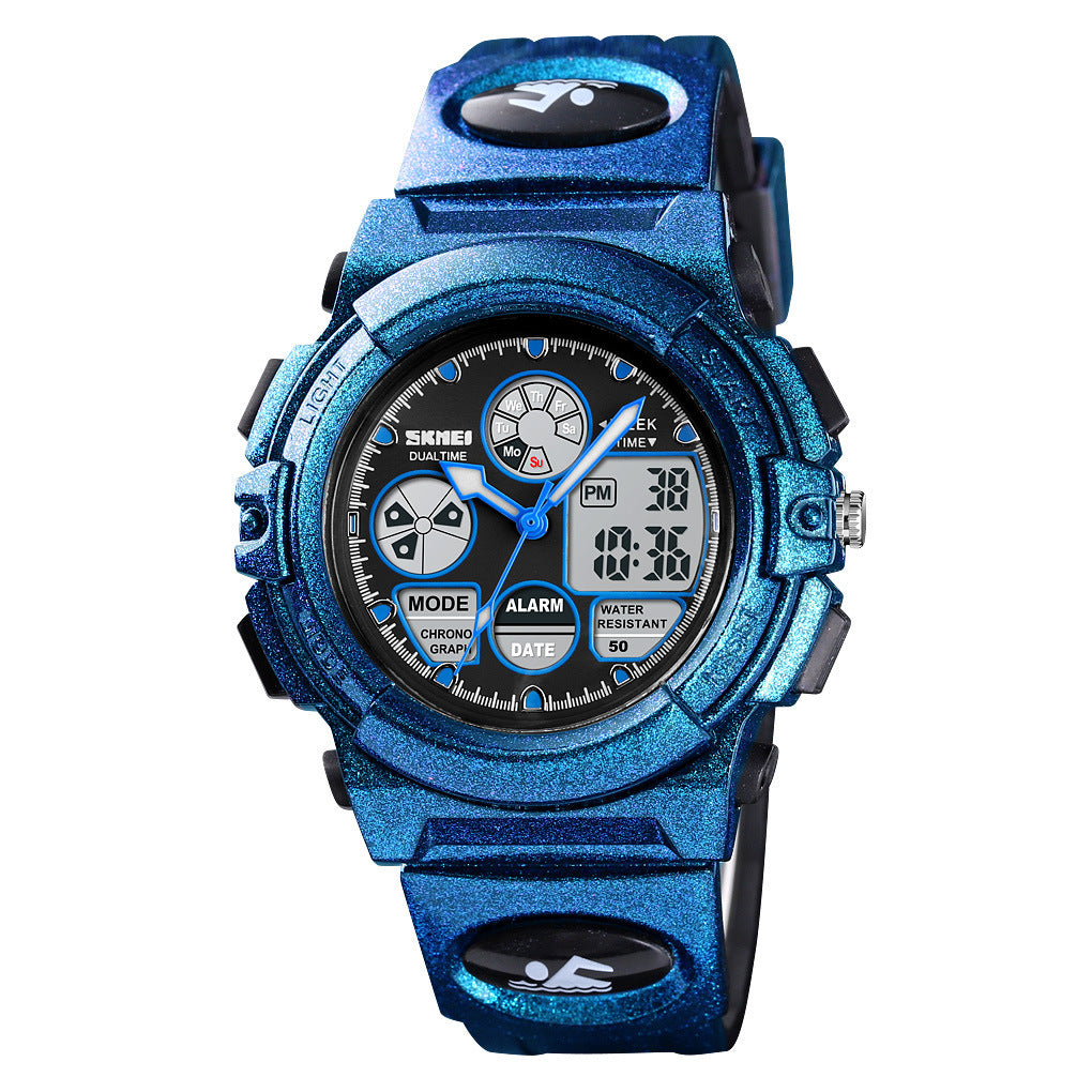 Outdoor Leisure Luminous Multi-functional Waterproof Electronic Watch