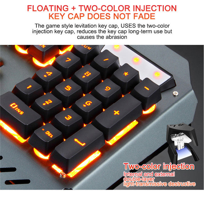 Gaming wired mechanical keyboard