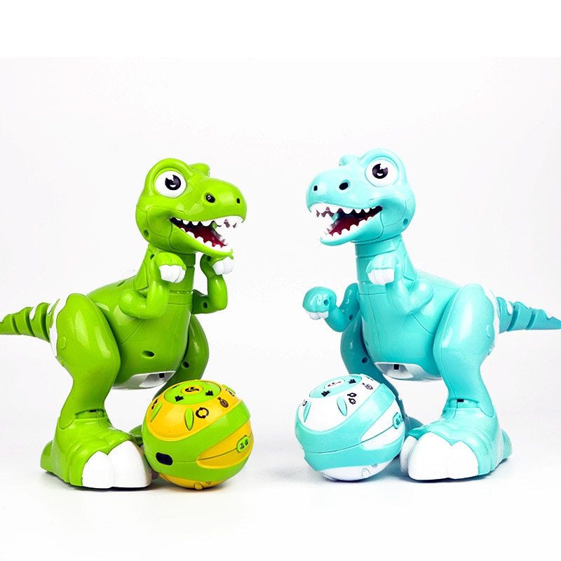 RC Dinosaur Intelligent Electronic Spray Music Dance 2-Colors Remote Control Dragon Animal Robots Child's Toys For Kids Gift