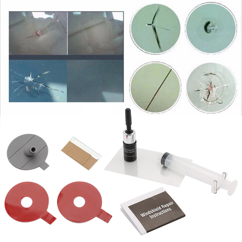 DIY Car Windshield Repair Kit