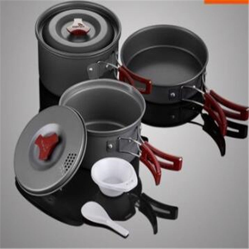 Picnic cookware set camping pot set camping pot