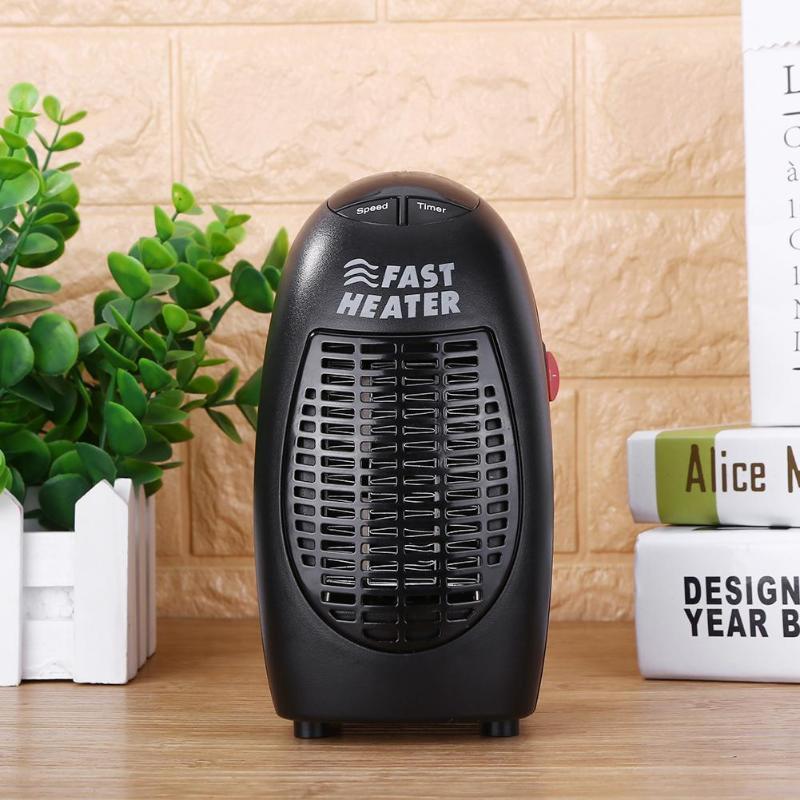 Electric heater 360 rotating plug mini heater small appliances