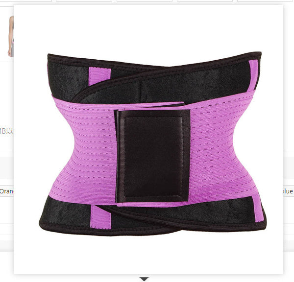 Waist Trimmer Belt Body Shaper Abdominal Trainer Weight Loss Fat Burning Straps