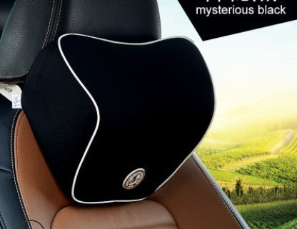 Car Memory Cotton Lumbar Suit Pillow Back Pad Waist Car Interior Seat Four Seasons Universal New Slow Rebound