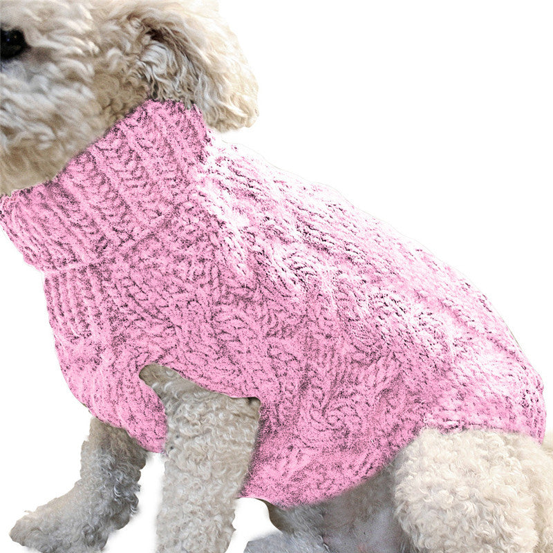 New Pet Sweater Dog Clothes Pet Supplier Winter Warm Clothing