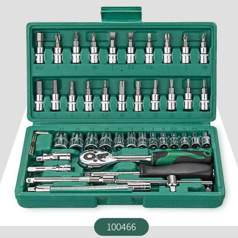 Socket wrench set fast socket wrench set