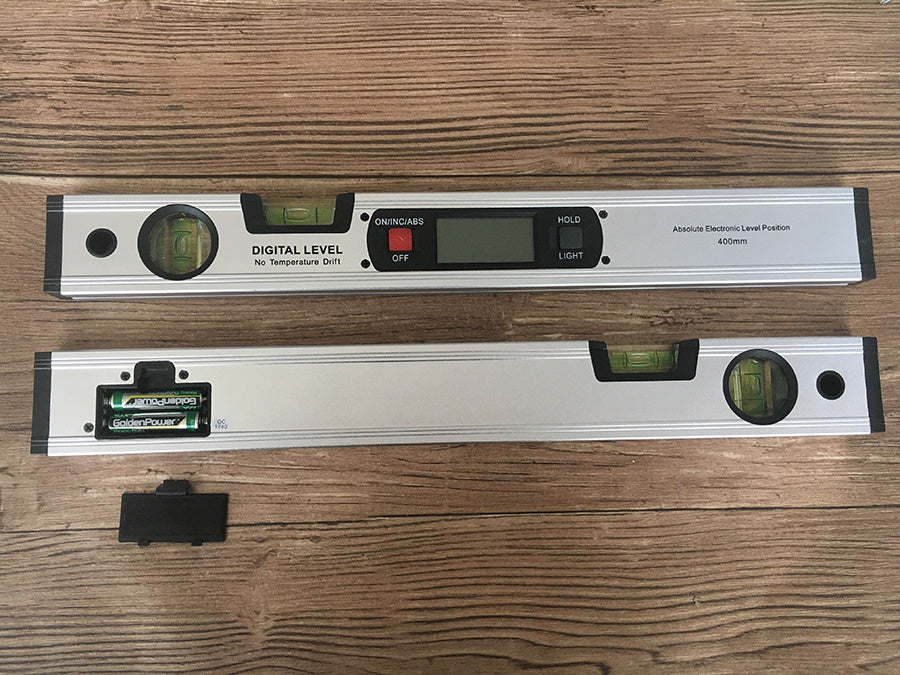 Magnetic angle meter, angle ruler, digital display level ruler, electronic level ruler, digital slope meter, 400MM angle ruler water.