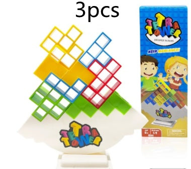 Balance Stacking Board Games Kids Adults Tower Block Toys For Family Parties Travel Games Boys Girls Puzzle Buliding Blocks Toy