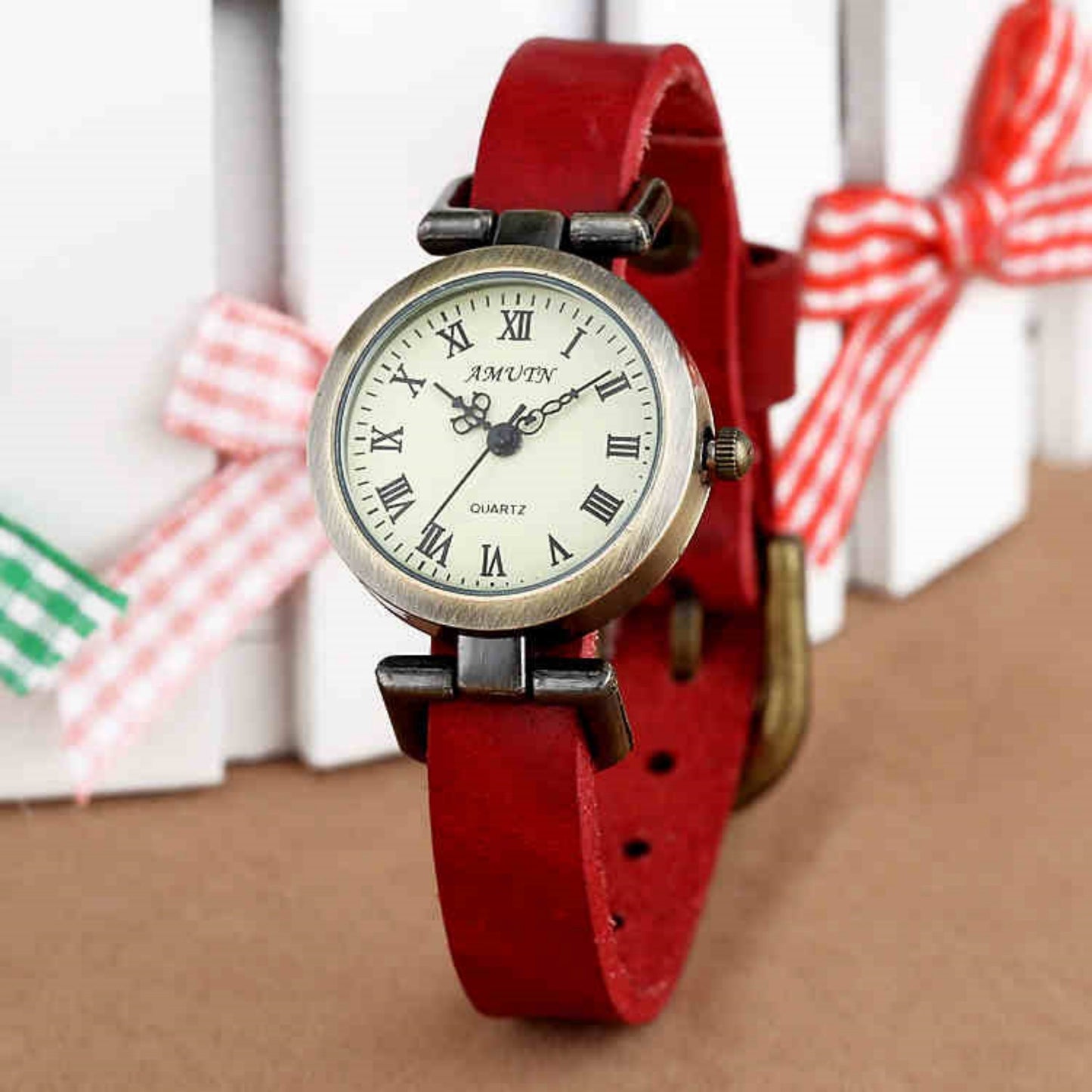 Japanese Literature Forest Women's Retro Quartz Watch