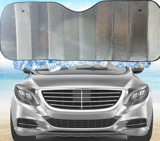 Luckybobi Automobile Sunshade Cover Car Windshield Snow Sun Shade Waterproof Protector Cover Car Front Windscreen Cover