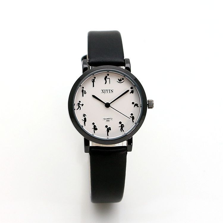 Mori Personality Scale Quartz Watch Fashion Small Kit Men And Women