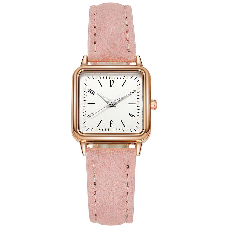 Women's Quartz Watch Luminous Small Square Digital