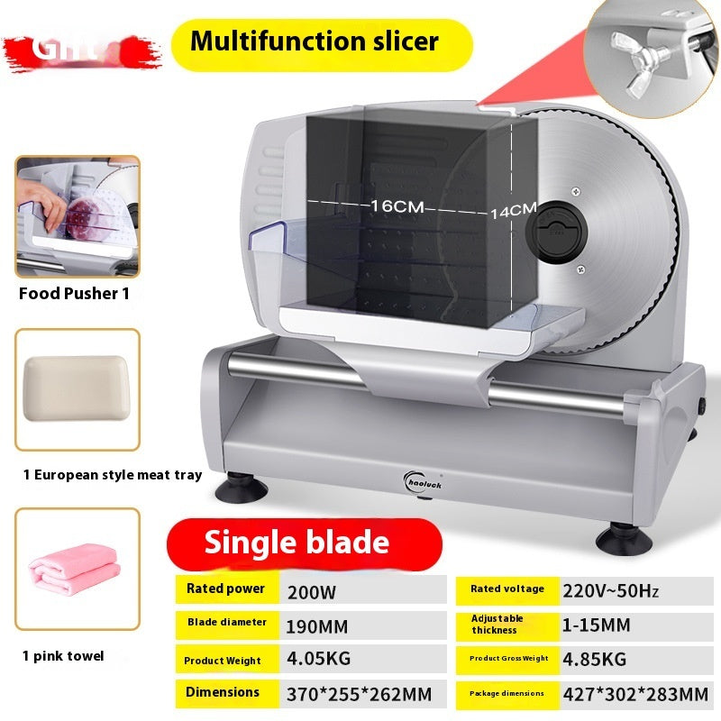 Mutton Roll Slicing Cut Machine Household Electric Slicer