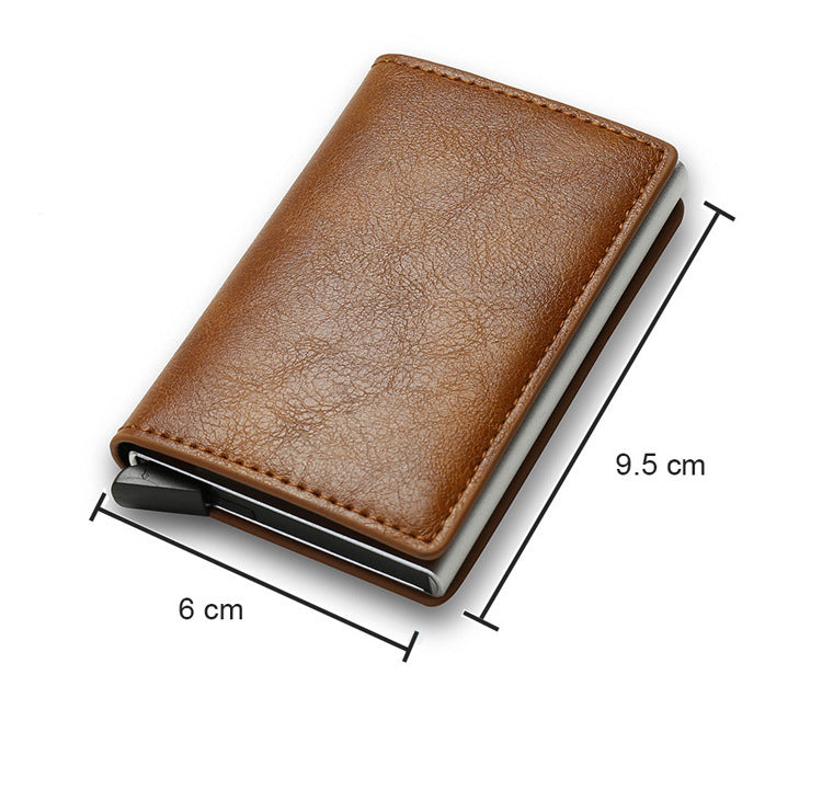 Multifunctional Card Holder Airtag Men's Short Card Holder Wallet Air Tag