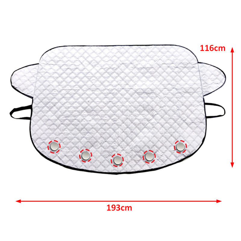 Thickened Frost And Antifreeze Sun Visor For Magnetic Snow Gear