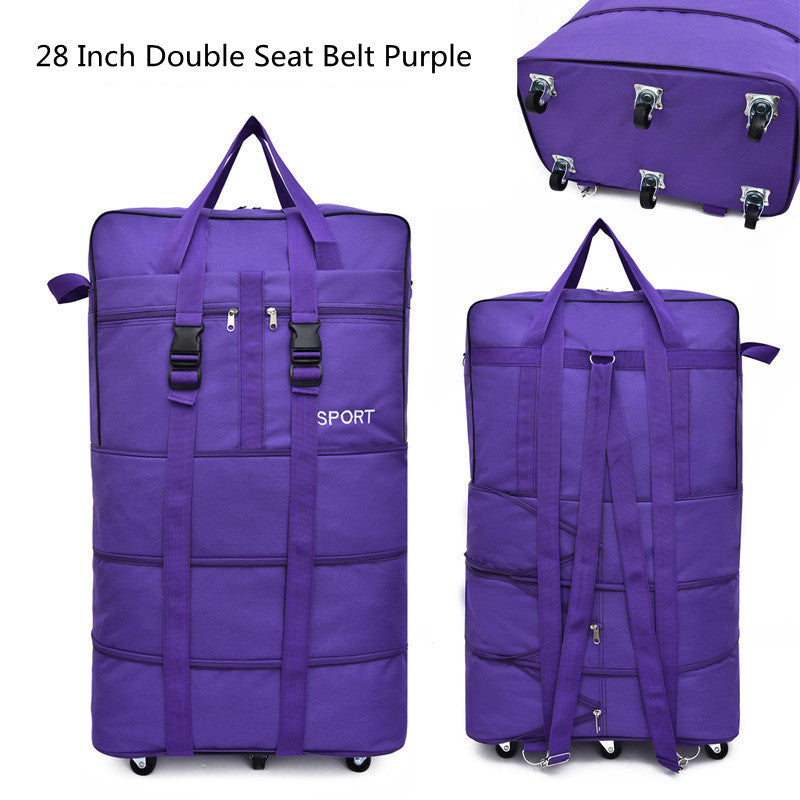 Foldable luggage bag